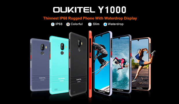 Oukitel выпустила самый тонкий на рынке смартфон-внедорожник