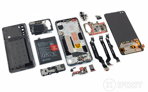 Определена ремонтопригодность смартфона OnePlus Nord