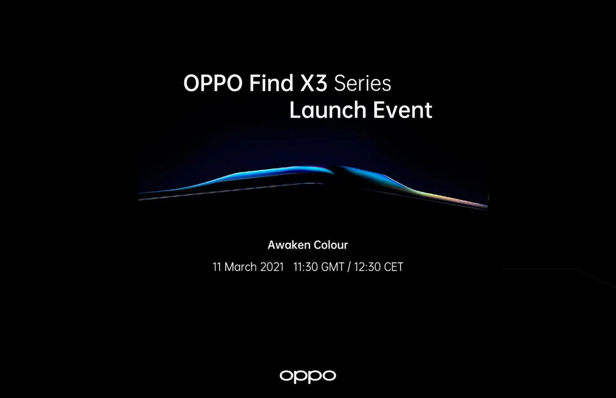 Смартфоны серии Oppo Find X3 будут официально представлены 11 марта