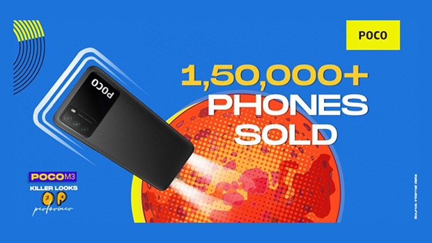 POCO сообщила о продаже 150 000 смартфонов POCO M3 в рамках первого этапа