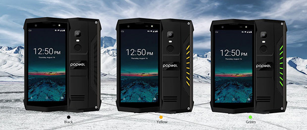 Представлен смартфон-внедорожник Poptel P8 с NFC и системой разблокировки лицом