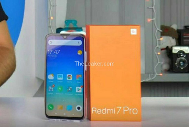 В Сеть слито реальное фото смартфона Xiaomi Redmi 7 Pro