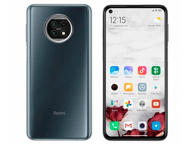 Смартфон Redmi Note 10 демонстрируется на качественном изображении