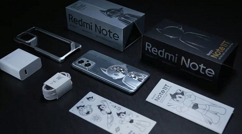 Xiaomi показала распаковку смартфона Redmi Note 11T Trend Limited Edition