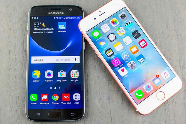 Наименее излучаемым смартфоном стал Samsung Galaxy S7 edge