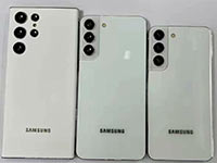 Показаны макеты смартфонов Samsung Galaxy S22, S22+ и S22 Ultra