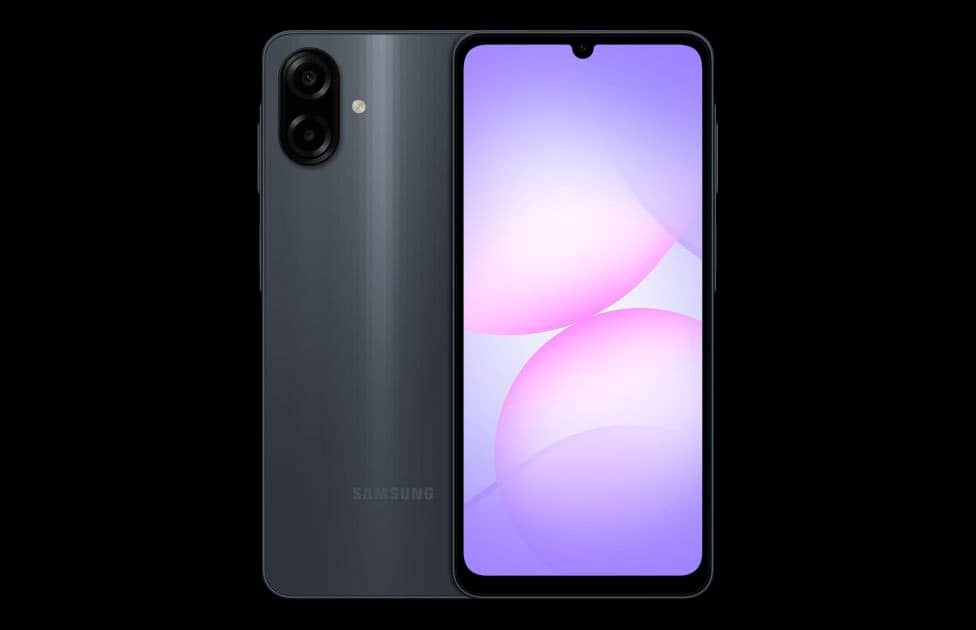 В общем доступе появились официальное изображение и характеристики Samsung Galaxy A07