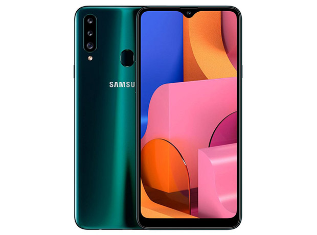 Представлен смартфон Samsung Galaxy A20s с тройной основной камерой
