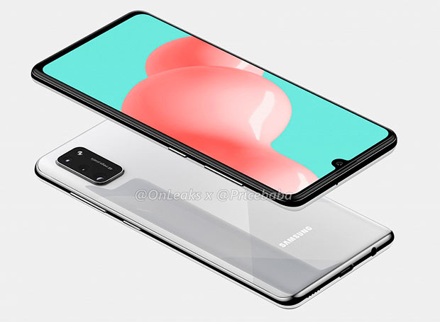 Опубликованы качественные CAD-изображения смартфона Samsung Galaxy A41