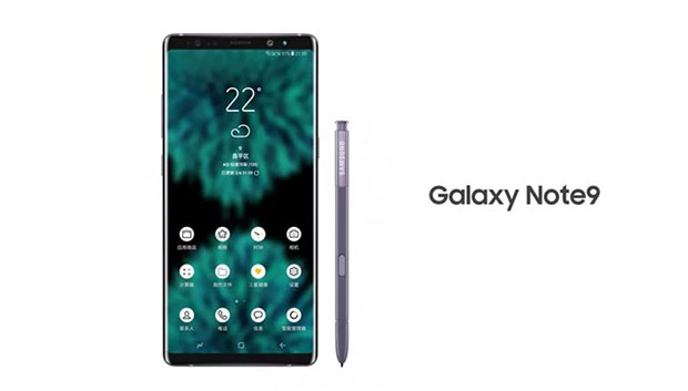 Реальный рендер Samsung Galaxy Note9 попал в Сеть