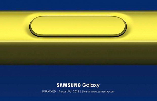 Samsung Galaxy Note9 будет официально представлен 9 августа