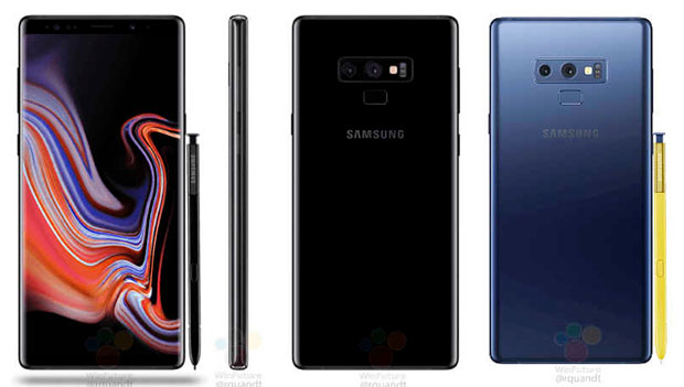 Samsung Galaxy Note9 показали на видео