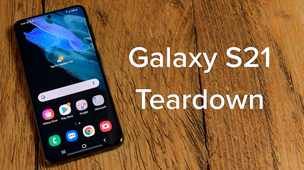 Оценена ремонтопригодность смартфона Samsung Galaxy S21