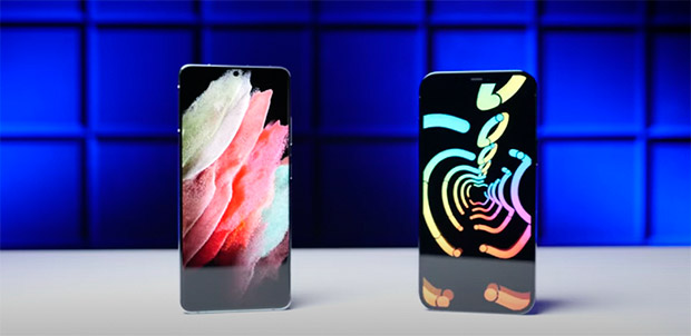 Samsung Galaxy S21 Ultra и iPhone 12 Pro Max сравнили по скорости работы