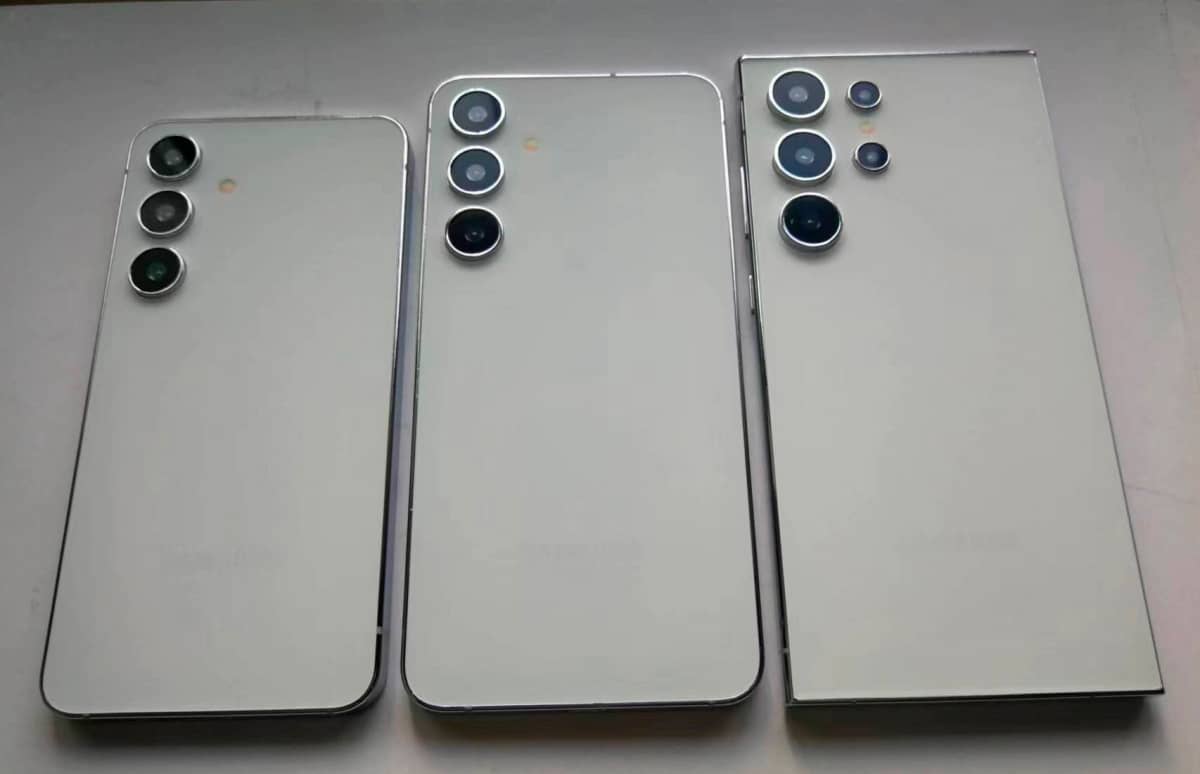 Опубликовано фото макетов смартфонов серии Samsung Galaxy S24