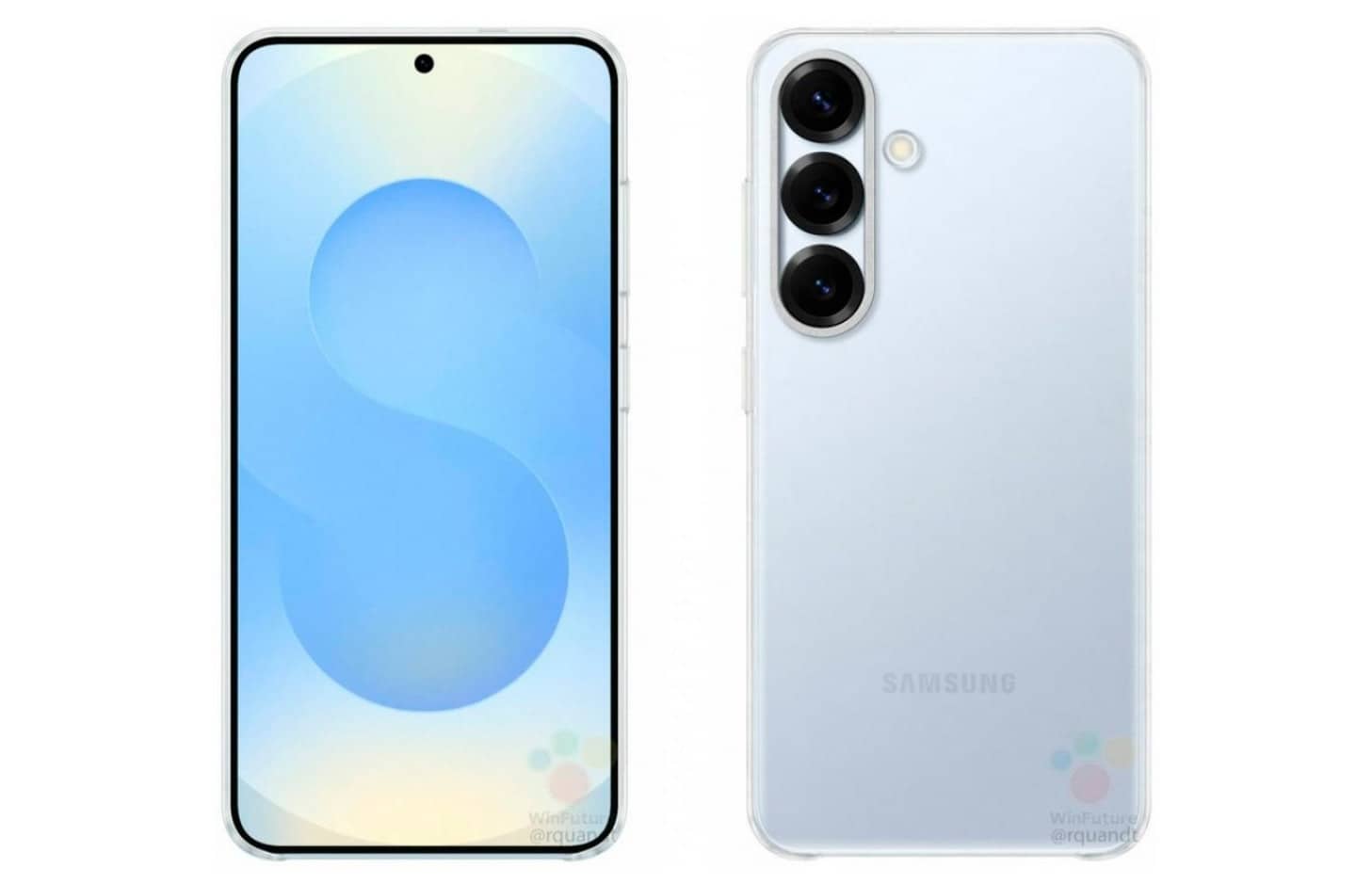 Опубликованы официальные рендеры смартфонов Samsung Galaxy S25, Galaxy S25+ и Galaxy S25 Ultra