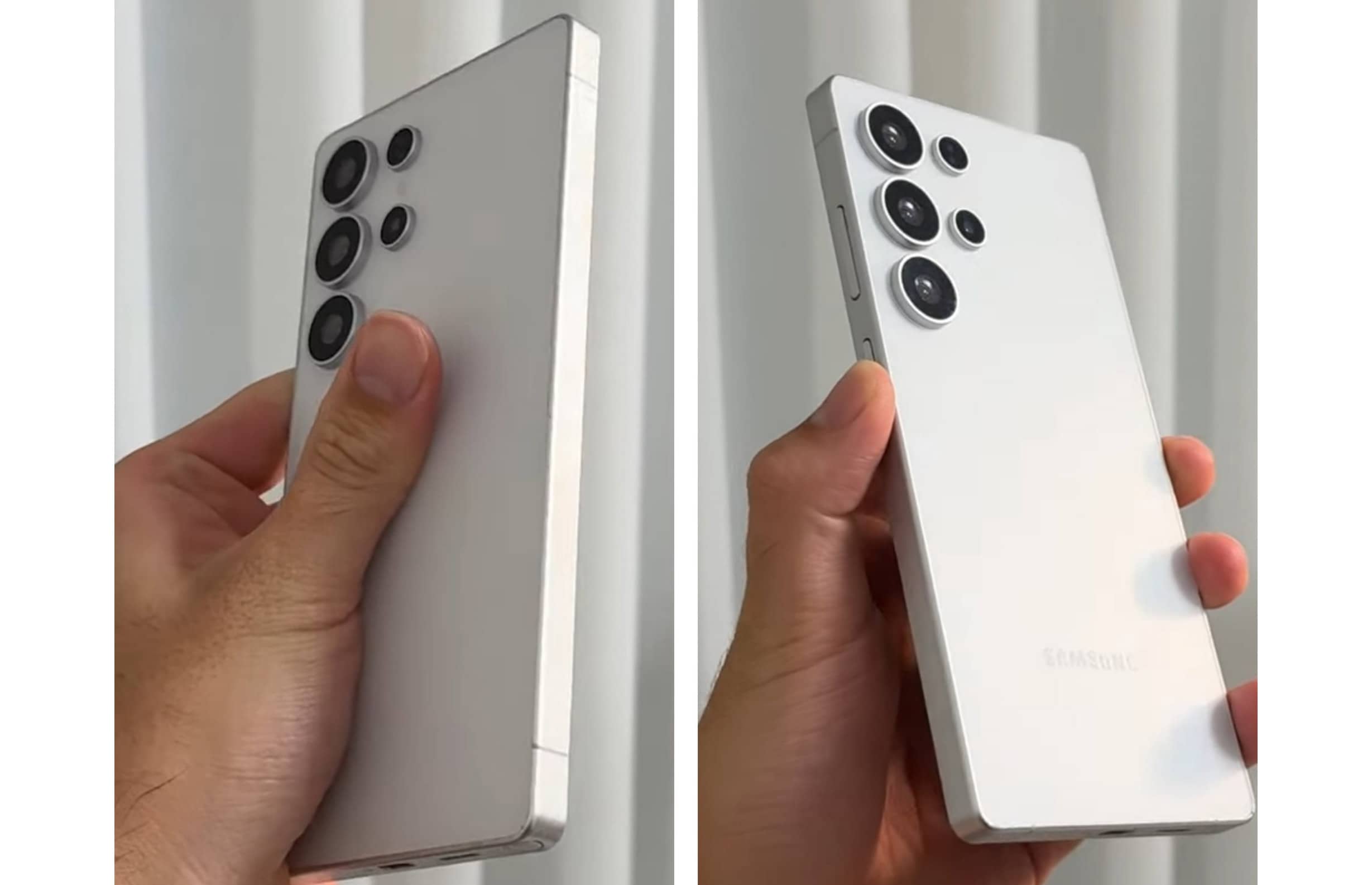 Макет демонстрирует окончательный дизайн Samsung Galaxy S25 Ultra