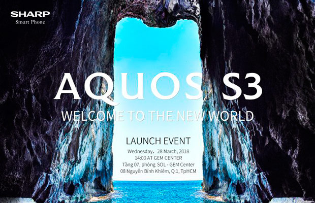 Sharp Aquos S3 будет представлен 28 марта в качестве самого маленького 6-дюймового телефона в мире