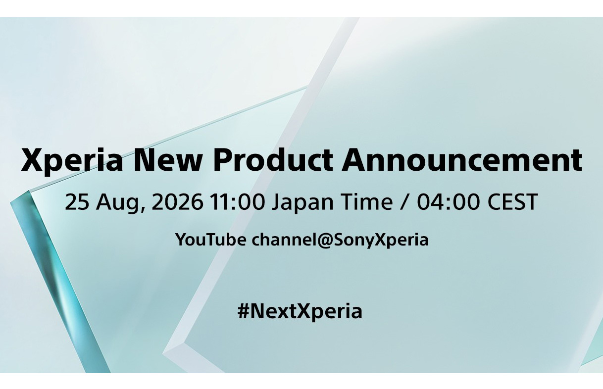 Sony назвала дату презентации нового Xperia: дебют ожидается 25 августа