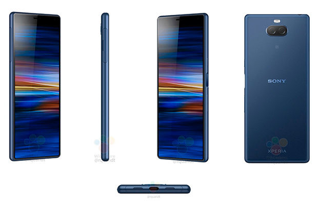 Sony Xperia XA3 получит CinemaWide дисплей и две задние камеры