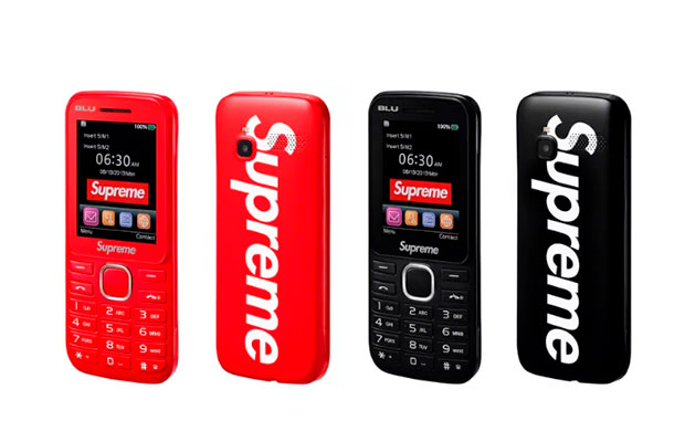 Представлен бюджетный кнопочный телефон Supreme/Blu Burner phone