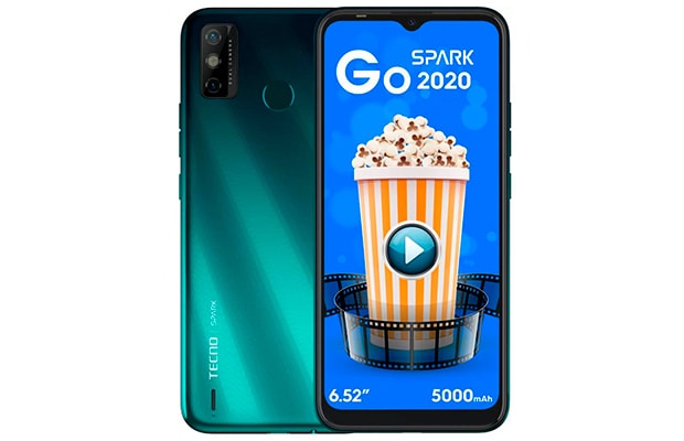 Представлен бюджетный смартфон Tecno Spark Go 2020 с аккумулятором на 5000 мАч