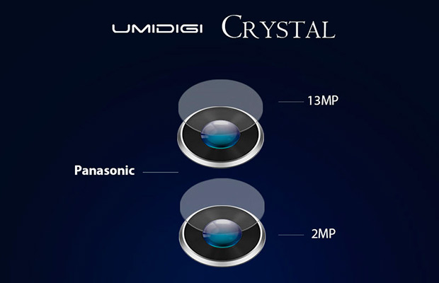 UMIDIGI Crystal Pro получит двойную камеру Panasonic Lumix