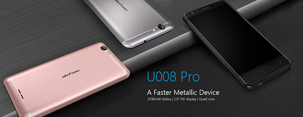 Ulefone выпустила смартфон U008 Pro