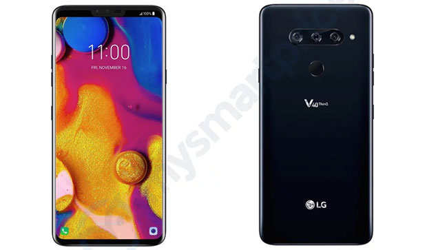 Смартфон LG V40 ThinQ будет оснащен пятью камерами