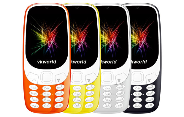 VKWorld Z3310 выпустит откровенную копию Nokia 3310 (2017)