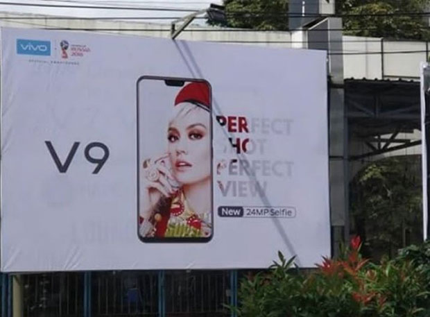 Смартфон Vivo V9 имеет 24-Мп фронтальную камеру
