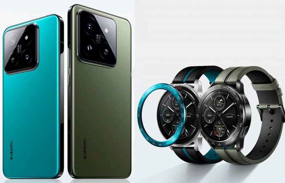 Xiaomi 14, 14 Pro и Xiaomi Watch S3 выпущены в цветах Aqua Blue и Verdant Green