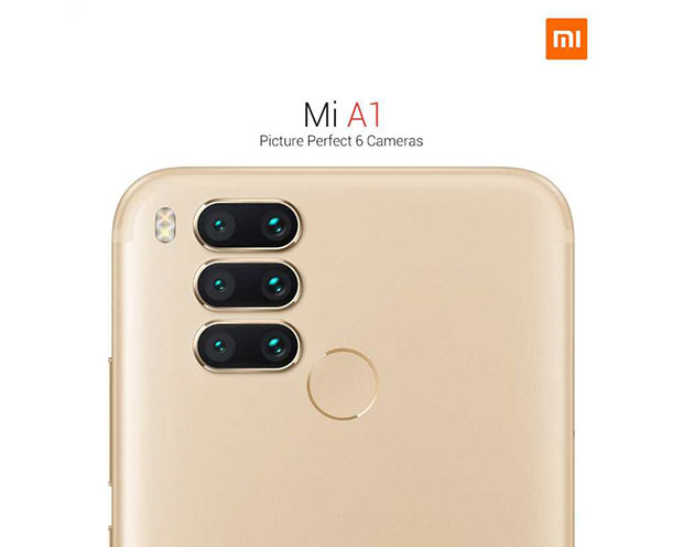Преемник Xiaomi MiA1 получит шестерную основную камеру