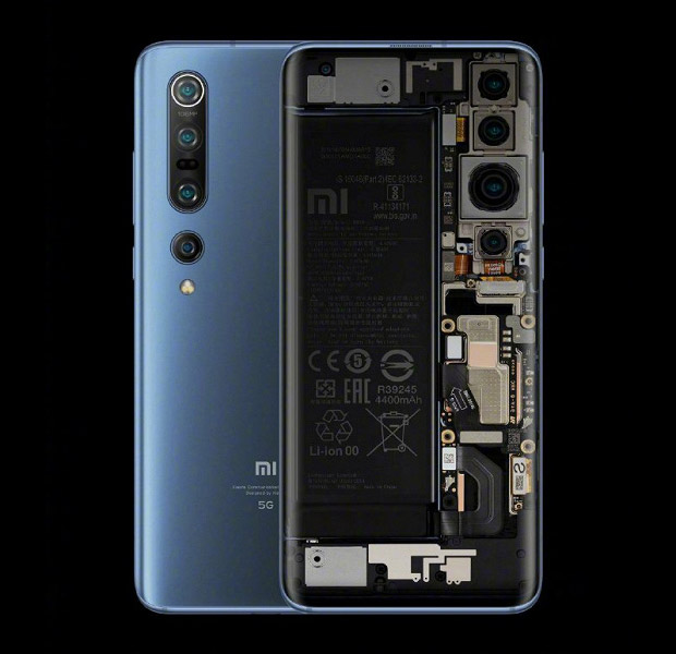 Гендиректор Xiaomi показал «прозрачный» смартфон Mi 10 Transparent Edition