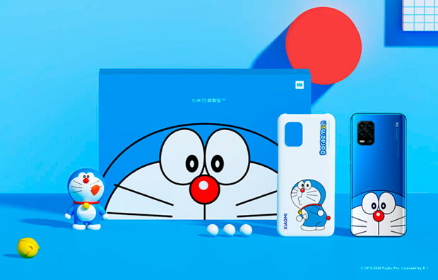 Xiaomi представила смартфон Mi 10 Youth Doraemon Limited Edition