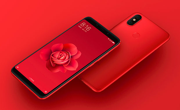 Красный Xiaomi Mi 6X продемонстрирован во всей красе