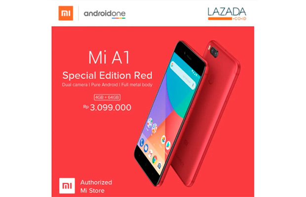 Xiaomi Mi A1 получил новый вариант Special Edition Red