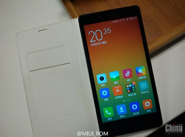 Утечка показала Xiaomi RedMi Note под управлением MIUI 6