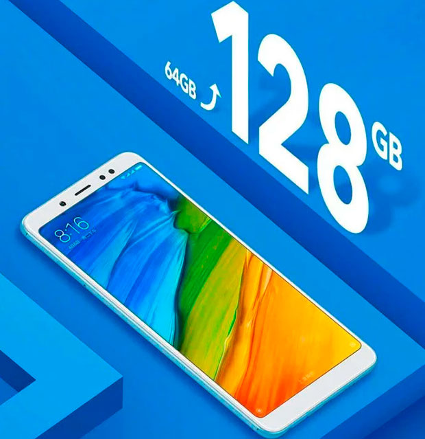Xiaomi Redmi Note 5 выпущен в версии с 6 ГБ ОЗУ и 128 флэш-памяти