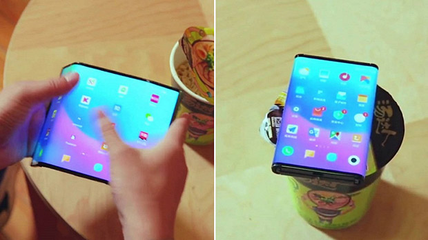 Xiaomi снова показала собственный складной смартфон в действии