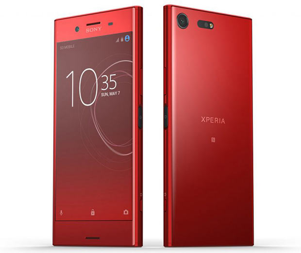 Sony выпустила красную версию смартфона Xperia XZ Premium