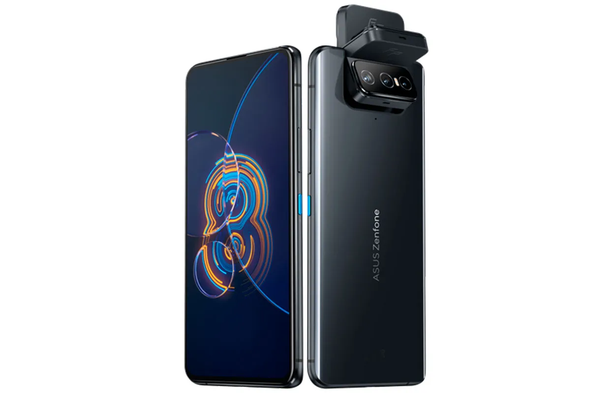 Представлен флагманский смартфон Asus Zenfone 8 Flip с поворотной камерой