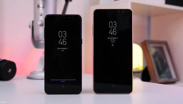 Опубликовано видео сравнения Samsung Galaxy A8 (2018) и A8 Plus (2018)