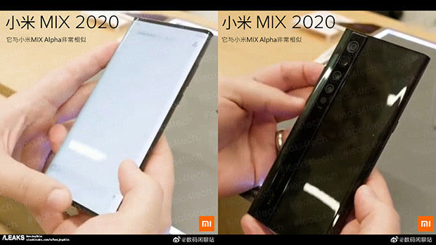 Живые фото флагмана Xiaomi Mi Mix 4 попали в Сеть