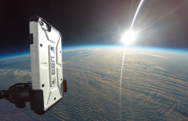 iPhone 6 побывал в космосе и упал с высоты 30 000 метров