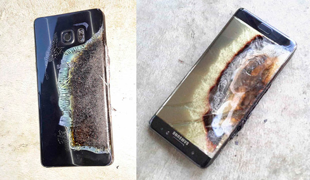 Samsung объяснила, почему Galaxy Note 7 превращаются в «зажигалку»
