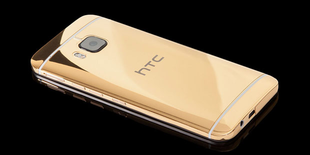 Goldgenie выпустила премиум версию HTC One M9 из 24-каратного золота