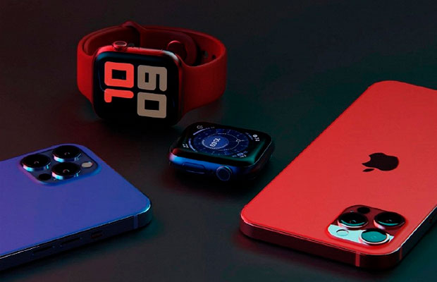 iPhone 12 Pro Max показали в красном и синем цветах