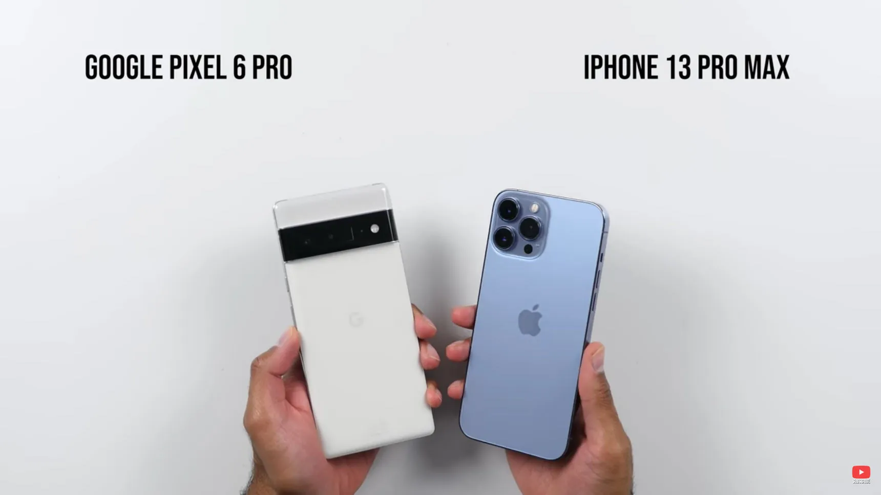 Проведено сравнение iPhone 13 Pro Max и Google Pixel 6 Pro