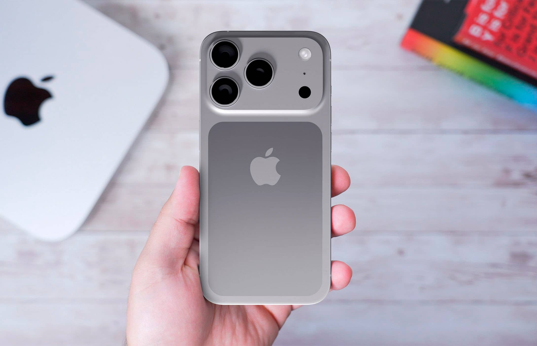 В сети появилось видео с макетами iPhone 17 Pro в разных цветах